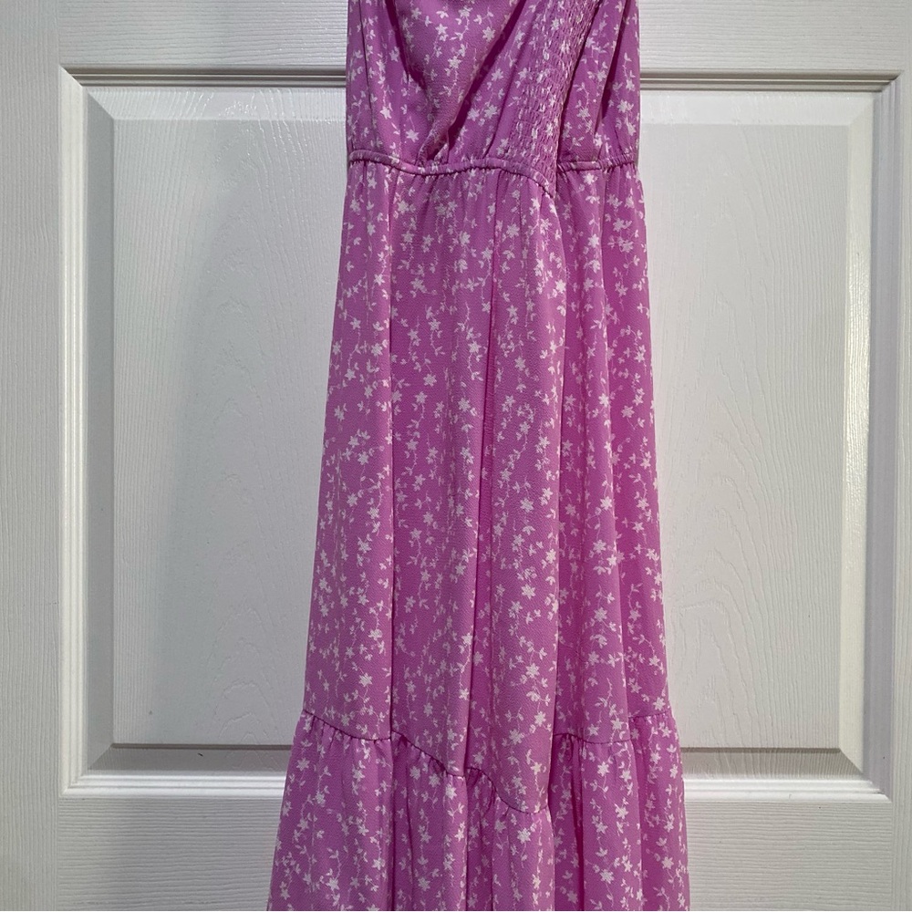 BB DAKOTA by Steve Madden Dress Pink Petal Heart Dress Size‎ Medium - Picture 7 of 9